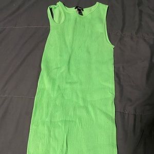 Green F21 dress